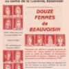 Douze femmes de Beauvoisin